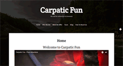 Desktop Screenshot of carpaticfun.com